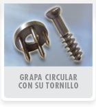 Grapa circular