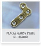 Placas Gauss Plate de Titanio