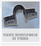 Puente Interespinoso de Titanio