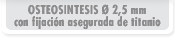 Osteosintesis 3,5mm