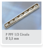 Placas Gauss Plate con fijacion asegurada de Titanio
