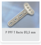 Placas Gauss Plate con fijacion asegurada de Titanio