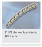 Placas Gauss Plate con fijacion asegurada de Titanio