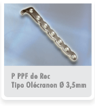 Placas gauss Plate con fijacion asegurada de Titanio